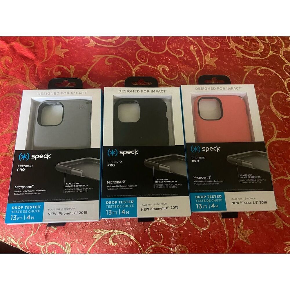 Speck Presidio Pro iPhone 11 Pro Case Set of 3 Multicolor